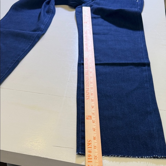 WEWOREWHAT Dark Blue Low Rise Dad Jeans Size 27 - Picture 6 of 14